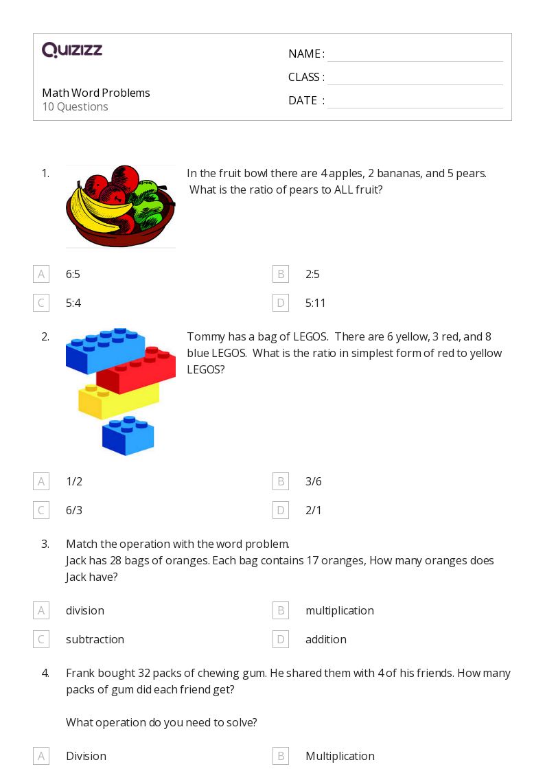 50 Math Word Problems Worksheets For 8Th Grade On Quizizz Free 50 Math Word Problems Worksheets For 8Th Grade On Quizizz Free