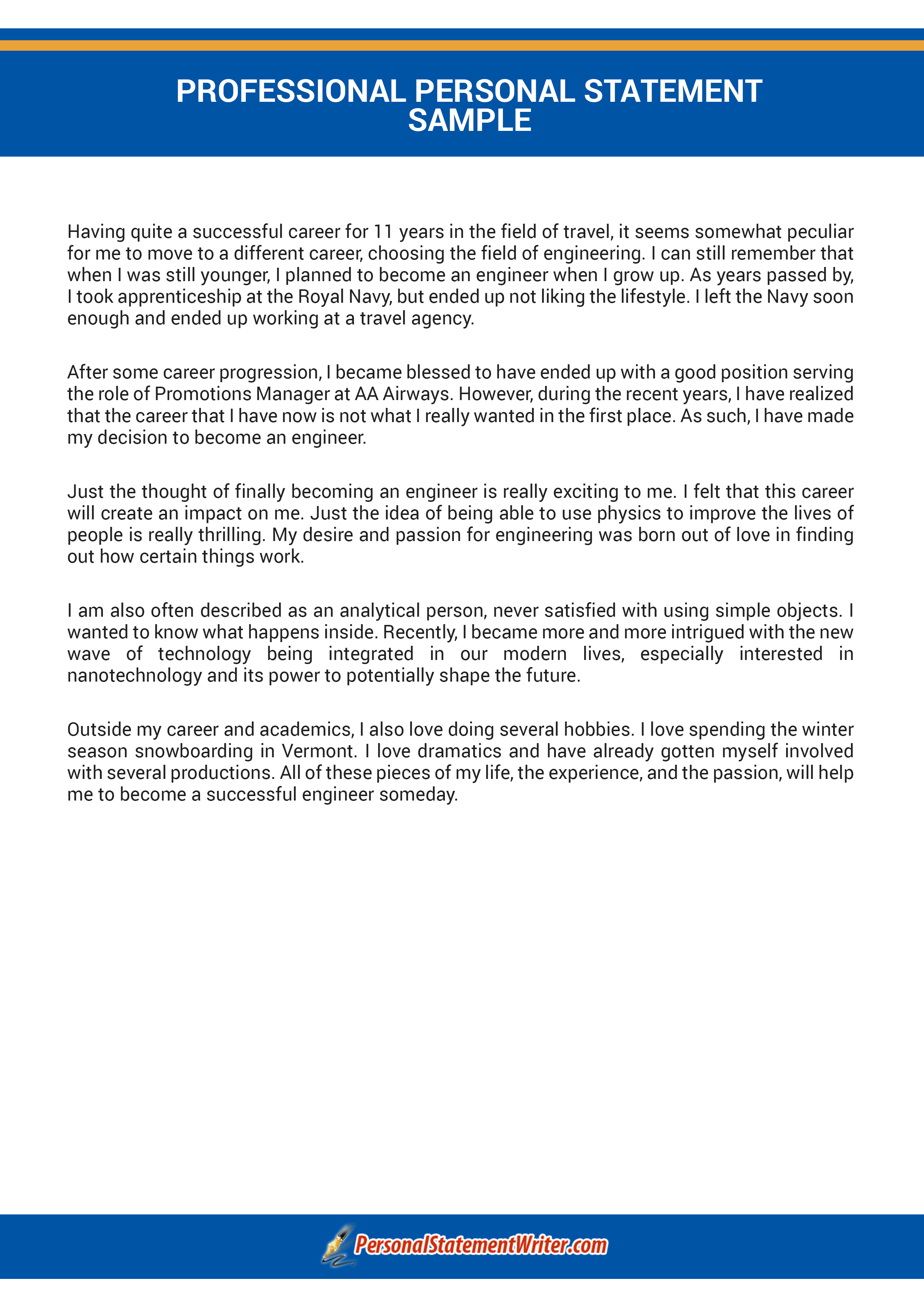 Professional Help With Personal Statement From Our Experts Professional Help With Personal Statement From Our Experts